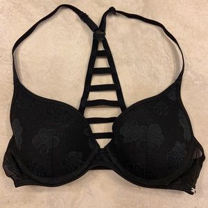 Victoria’s Secret Black Lace Lightly Lined Bra